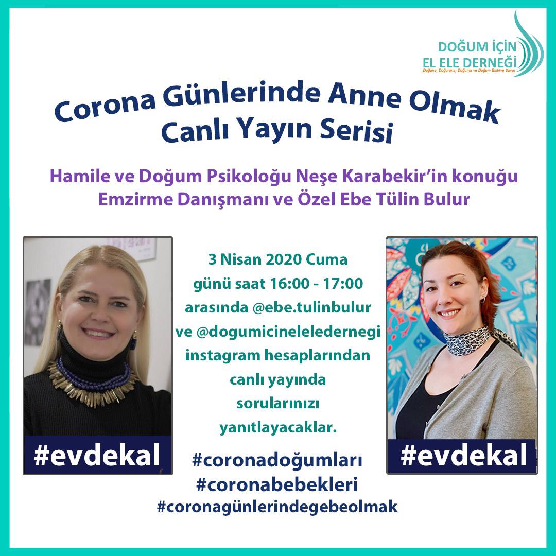 Pregnancy and Birth Psychotherapist Neşe Karabekir's guest Brestfeeding Counselor and Private Midwife Tüin Bulur
